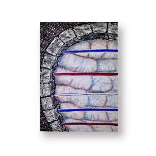 ALVARO ALMAGUER. Dibujo. Arte contemporáneo. Arte cubano. Coleccionable. Con certificado de autenticidad... - Imagen 1 de 8