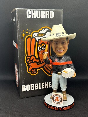 San Jose Giants Bobblehead Hipolito Cerda Churro Man SGA San Francisco Baseball