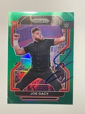 WWE JOE GACY Signed Card Raw Smackdown