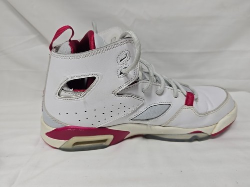 Jordan Flight Club 91 Blanco Mystic Hibiscus DM1685-102 - Talla 6.5Y - Imagen 7 de 10