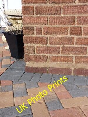 Foto 6x4 OS Benchmark - Garretts Green, 14 Clopton Road Garrets Green An c2015