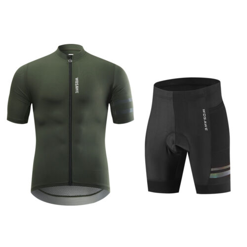WOSAWE Radsport Trikot Team Fahrrad Trikot Radfahren Kleidung Rennrad Gel kurzes - Bild 23 von 23