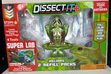 Dissect-It Plus Super Lab Frog Dissection Toy Kit 4 Tools STEM Age 6