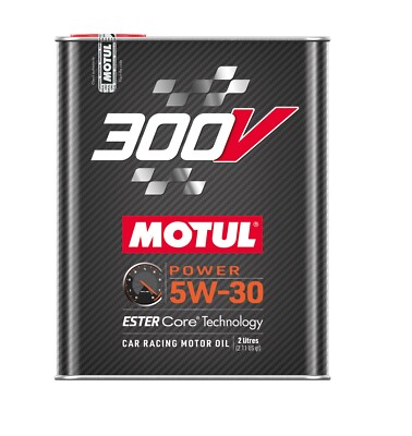 Motul 300V POWER RACING 5W30 2L Fully Synthetic Ester Racing Engine Motor Oil