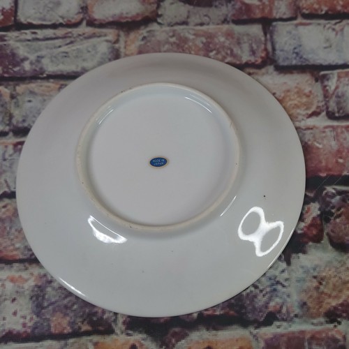 3 Japanese Blue White 6" Side Bread Plates Porcelain Chrysanthemum Chinoiserie - Picture 6 of 6
