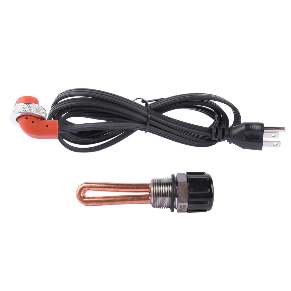 Calentador de bloque de motor con cable 3600008 5003619AB para Dodge Ram 5,9 L 6,7 L 1998-2007 Foto 4 de 4