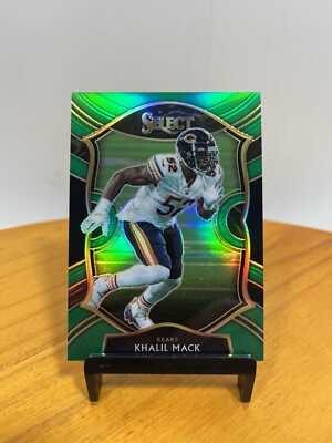2020 Panini Select Concourse Khalil Mack Green Prizm #/5