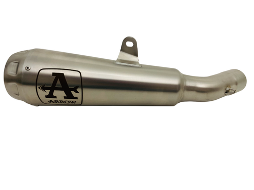 SILENZIATORE HONDA MSX 125 2016-2018 TERMINALE INOX OMOLOGATO CD 52508PRI