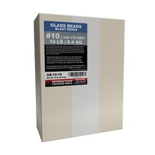  10 Glass Beads - 19 lb or 8.6 kg - Blasting Abrasive Media Extra Fine 100-...