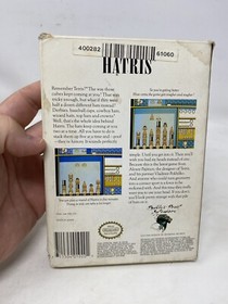 Hatris Nintendo NES Complete CIB Authentic Ships Fast