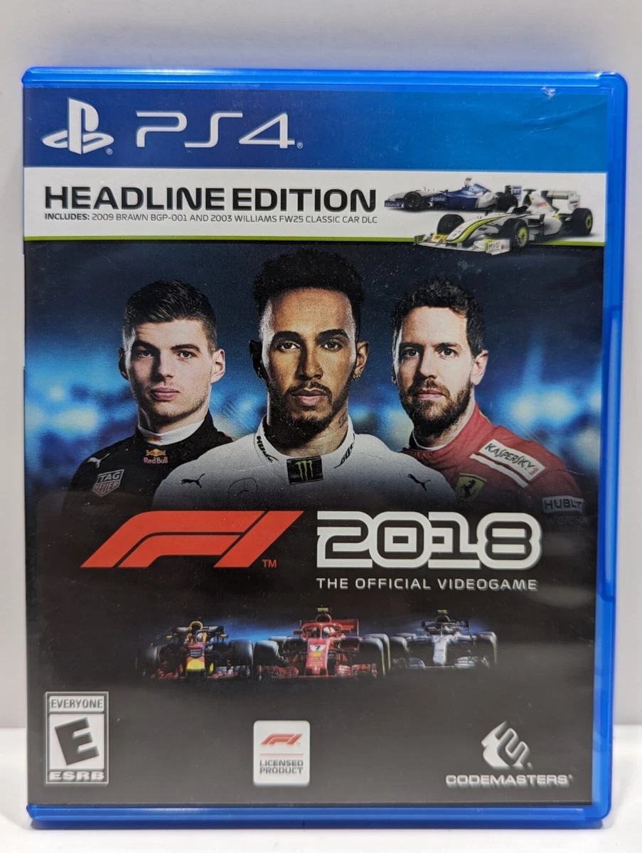 Psn cheap f1 2018