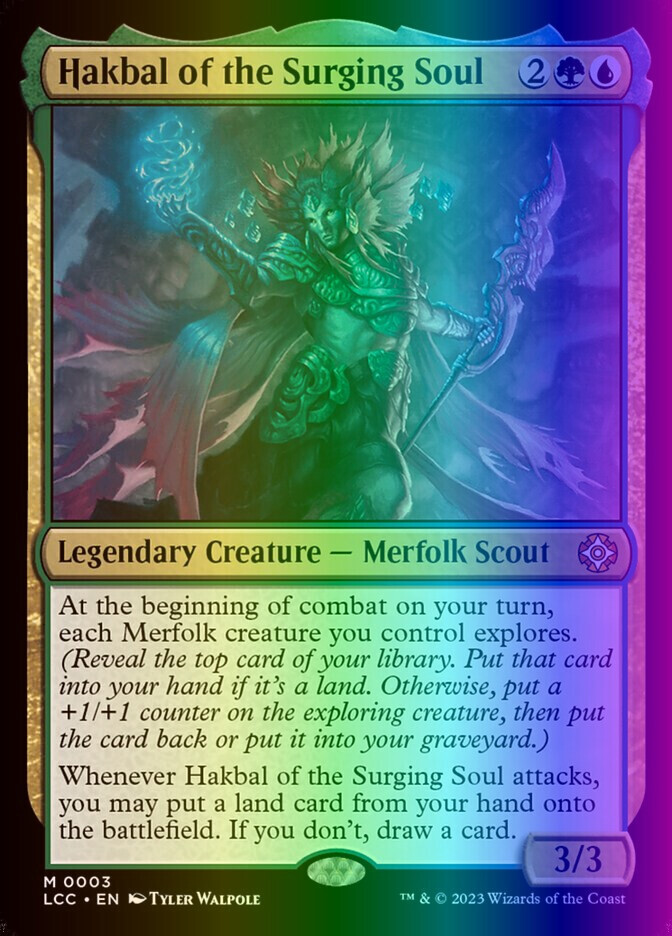 Hakbal of the Surging Soul (3/401) The Lost Caverns of Ixalan