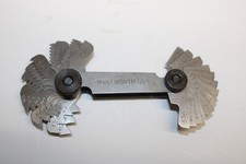 Whitworth Form Screw Thread pitch gauge 28 whit form sizes 4tpi-62tpi 55 degrees