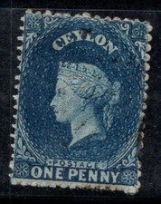 Ceylan 1861-62 Neuf * MH 80% La reine Victoria, 1 p