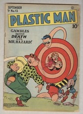 Plastic Man 13 September 1948 G/VG