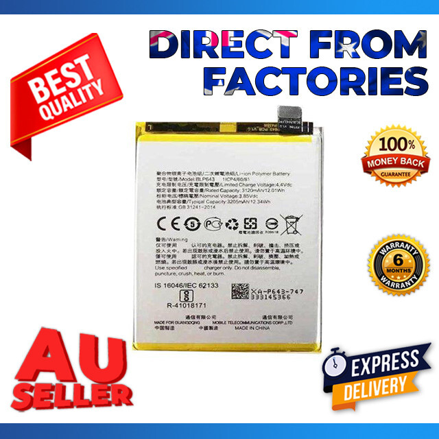 BLP643 GENUINE Battery for OPPO R11S R11ST 3205mAh Good Quality - Local Seller