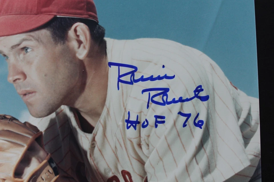 Robin Roberts (d.2010) PHILLIES Autographed 8x10 Signed HOF Photo JSA COA - Image 3 of 4