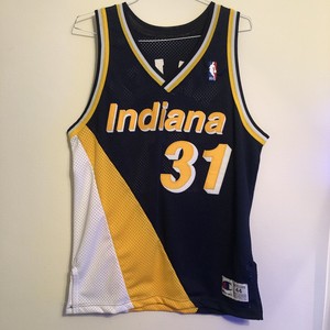 vintage reggie miller jersey