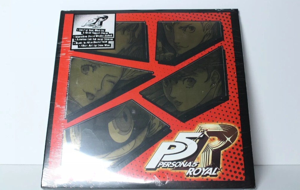 ペルソナ5 VINYL SOUNDTRACK レコード ペルソナ 5 / Persona 5 VINYL SOUNDTRACK 4XLP-THE ESSENTIAL