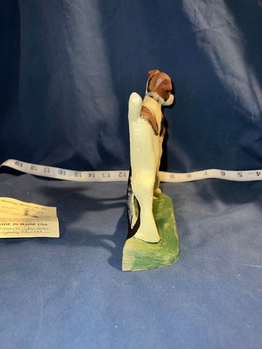 Vintage Handmade Jack Russell Terrier Dog Cast Iron Doorstop - Picture 2 of 8