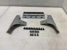 Jeep JK Wrangler Windshield Hinge / Support Brackets Silver PS2 2007-2017 001055