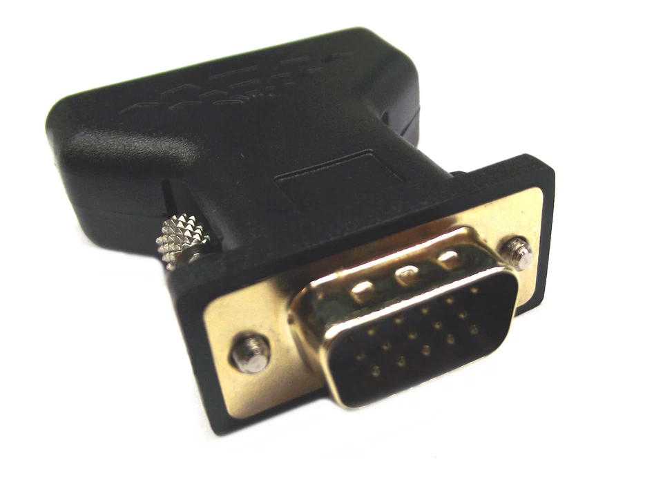 From OZ Quality 1PC 15 Pin VGA Male To 3 RCA Female TV Monitor Adaptor +FREEPOST - Image 2 of 4