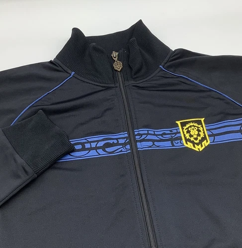 Jinx Long Sleeve Full Zip Blizzard Entertainment Gamers Jacket Black Size Large - product listing photo