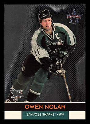 Owen Nolan #88 2000-01 Pacific Vanguard San Jose Sharks