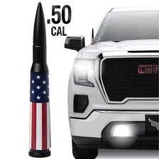 ECOAUTO 50 CAL BULLET ANTENNA FOR CHEVROLET SILVERADO 1500/2500/3500/GMC SIERRA