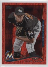 2014 Topps Red Hot Foil Steve Cishek #305 0s5