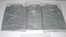 Konvolut DDR NVA 3 Hemdblusen grau Gr.40N Original verpackt Neu unbenutzt.