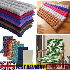 Indoor Outdoor Garden Bench Cushion Pation Swing 2-3-4 Seater Furniture Seat Pad