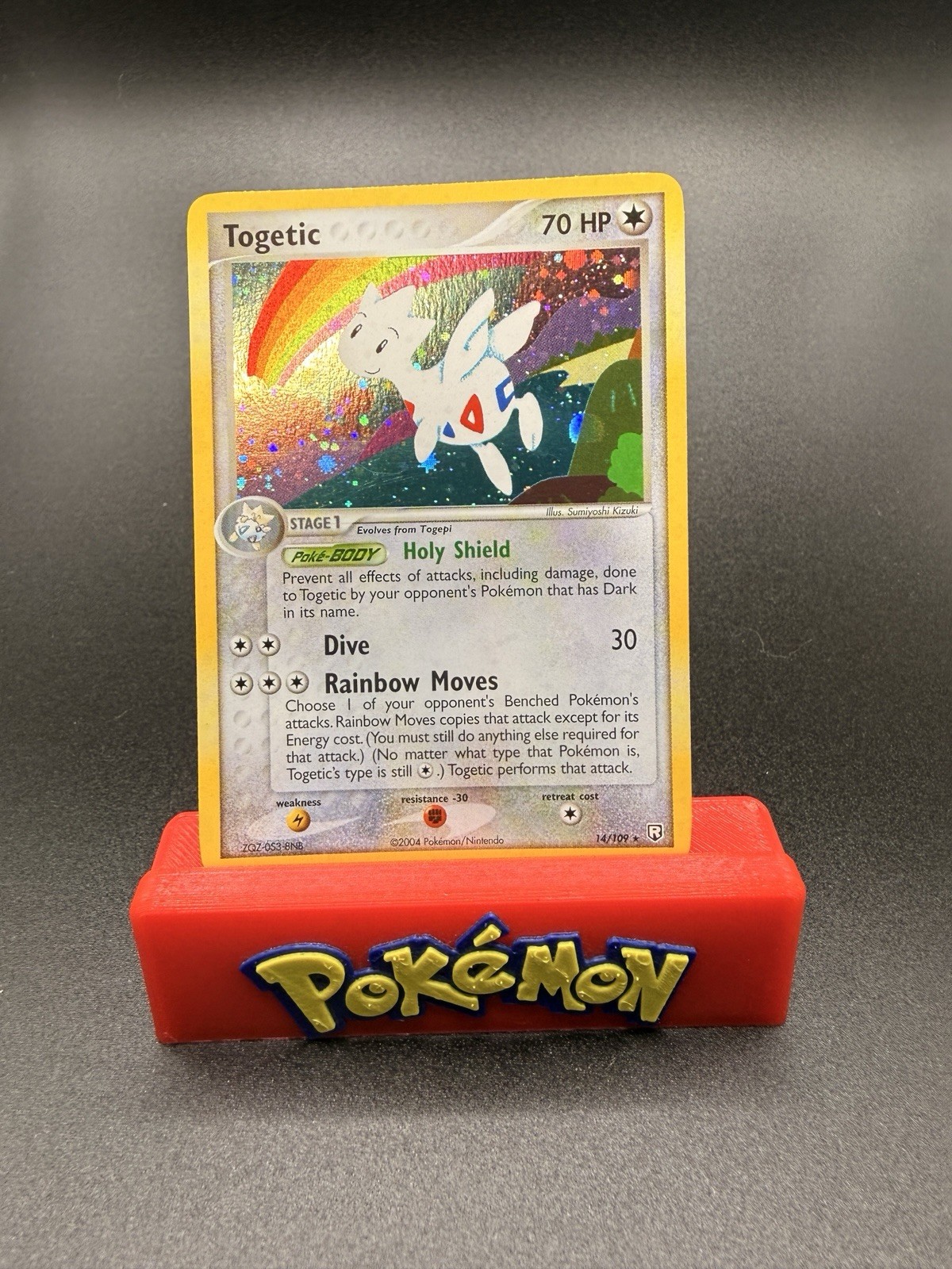 Pokémon TCG EX Team Rocket Returns Togetic Rare Holo 14/109 - NM Swirl