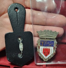 #128-1 ~ Pucelle / Insigne / Badge - Police Nationale LA FRETTE HERBLAY MONTIGNY