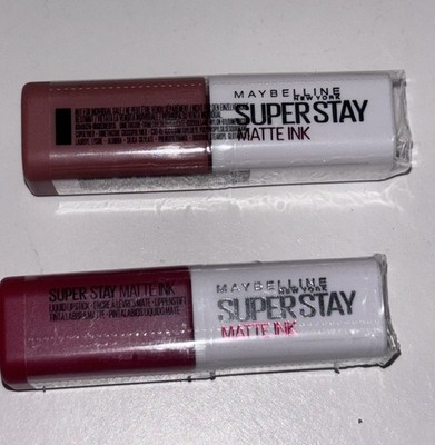 2 x Maybelline Super Stay Matte Ink Liquid Lipstick Reisegröße  Mini 20 65