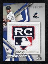 2021 Topps 2021 Rookie Card Manufactured Patch Sixto Sanchez #RP-SS Patch 19lz