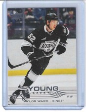 2025/26 UPPER DECK SERIES 2 TAYLOR WARD YOUNG GUNS ROOKIE CARD # 483. rookie card picture