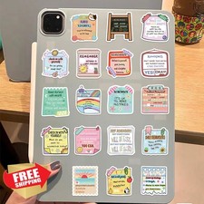150pc Positive Affirmation Stickers Mental Health Motivational Quote Decals