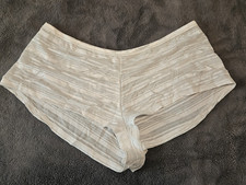 VTG Vassarette Women's Boyleg Semi-Sheer Panties White Size: 9/48