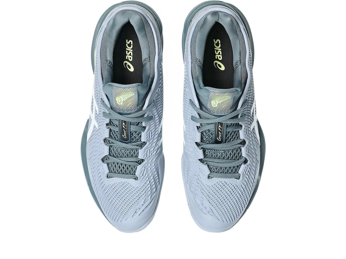 ASICS COURT FF 3 AC 1041A370 404 Grey Blue White Tennis Shoes | eBay