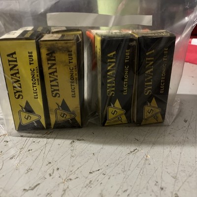 Set of 8 6J7 Vacuum Tubes for Audio Equipment  Test Excellent.