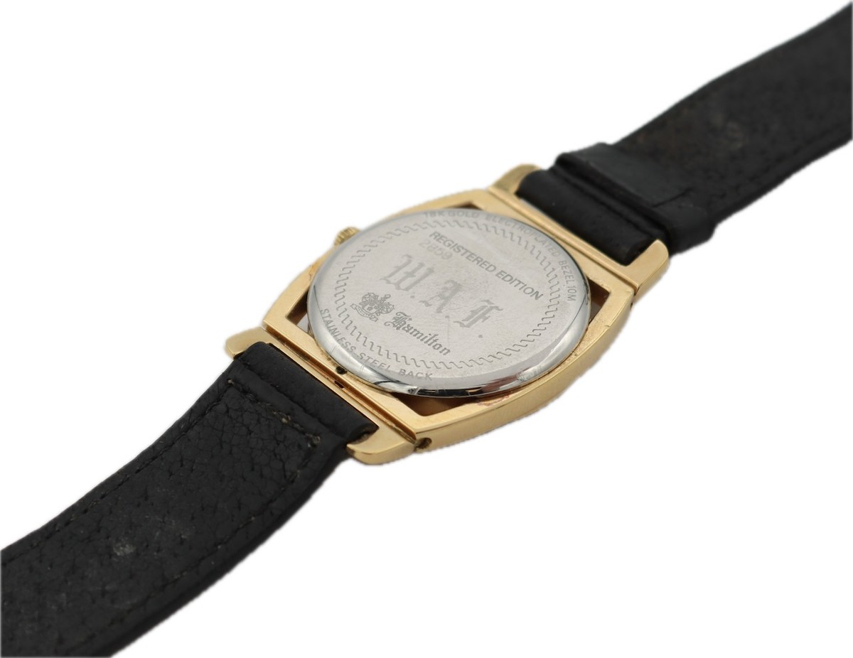 Vintage Hamilton Piping Rock Reissue Men's Quartz Wristwatch w Box