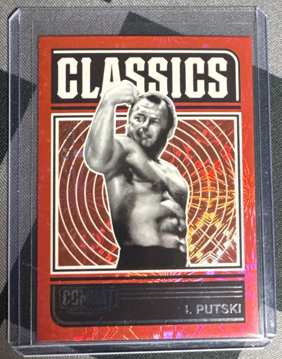 2025 Panini Combat Anthology Ivan Putski Red Fireworks /275 Card #17