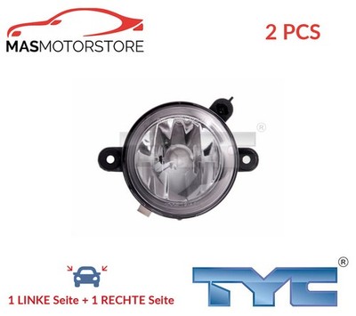 NEBELSCHEINWERFER PAAR SET TYC 19-0615-05-2 2PCS I NEU OE QUALITÄT