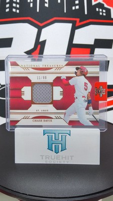 2024 Panini National Treasures Chase Davis #GGS-CD Memorabilia 11/99