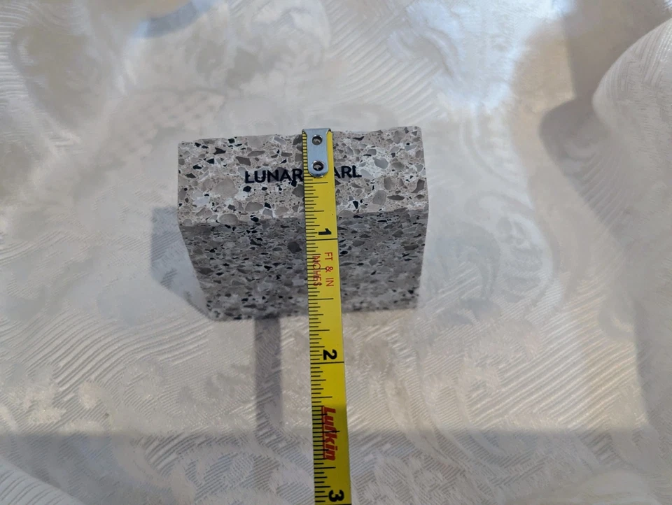 Corian Quartz Lunar Pearl 2x2" Premium Tile DuPont Engineered Stone - Bulk Disco - Image 3 of 4