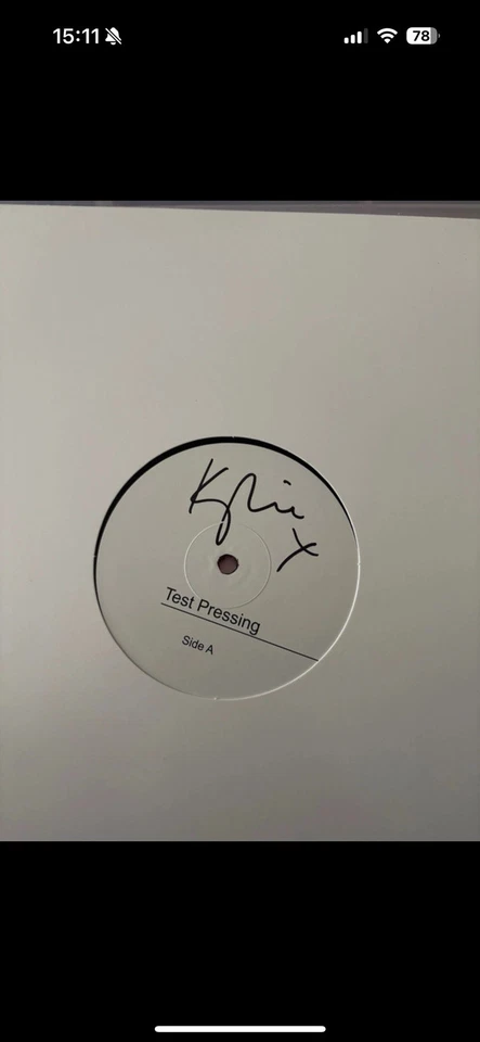 kylie minogue Test Pressing  - Image 2 of 3