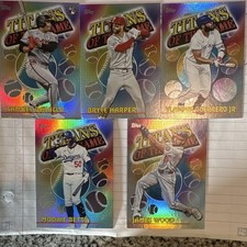 2026 Topps Titans of the Game Lot (5) Basallo Harper Guerrero Betts Wood
