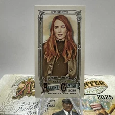 2025 Topps Allen & Ginter A&G Back Mini Emma Roberts #286 Actress