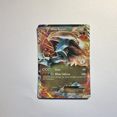 The Pokémon Company White Kyurem EX 96/135 Plasma Storm Ultra Rare Holo